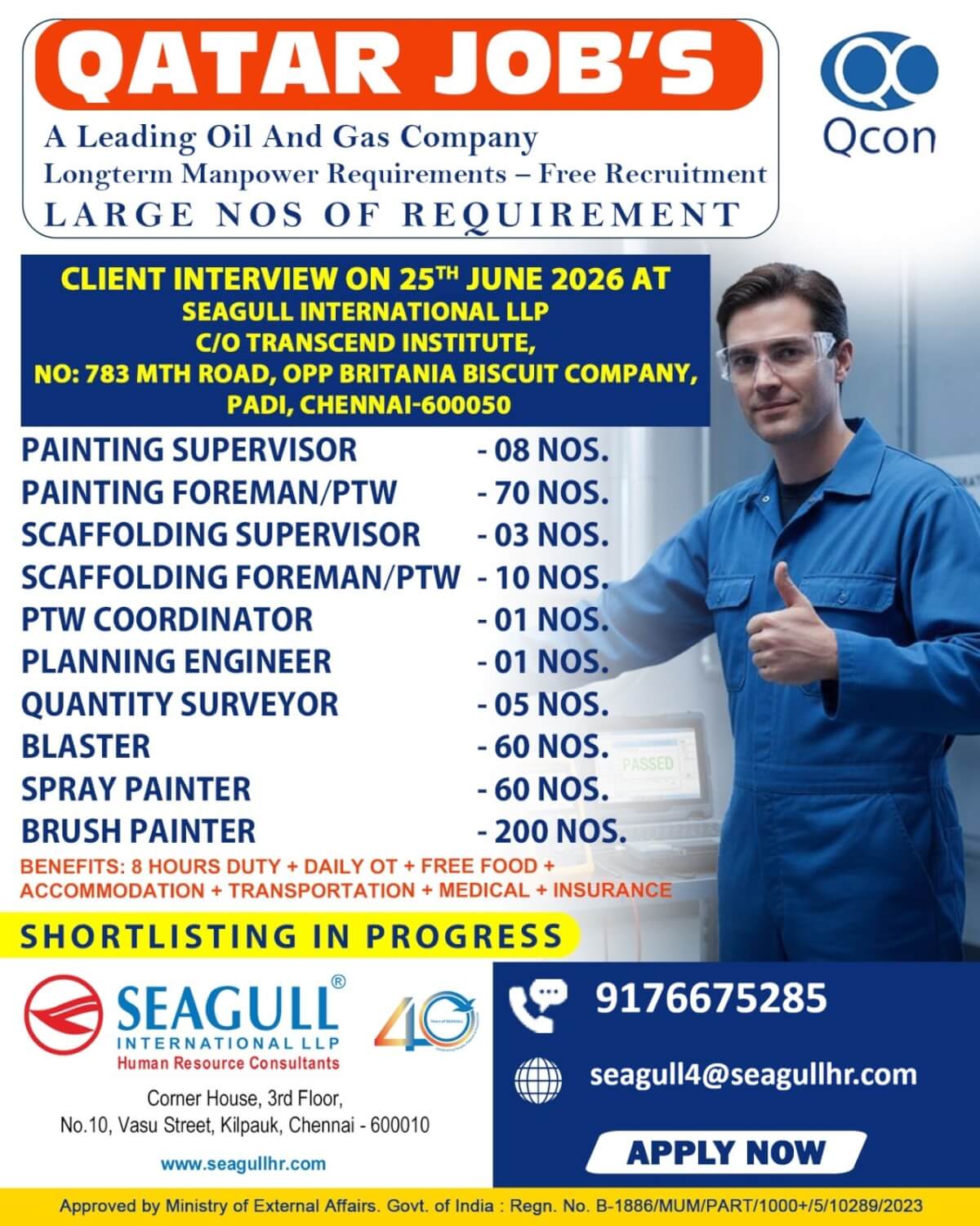 FREE & VERY URGENT REQUIREMENTS FOR OIL & GAS LONG TIME PROJECT AT QATAR FREE & VERY URGENT REQUIREMENTS FOR OIL & GAS LONG TIME PROJECT AT QATAR