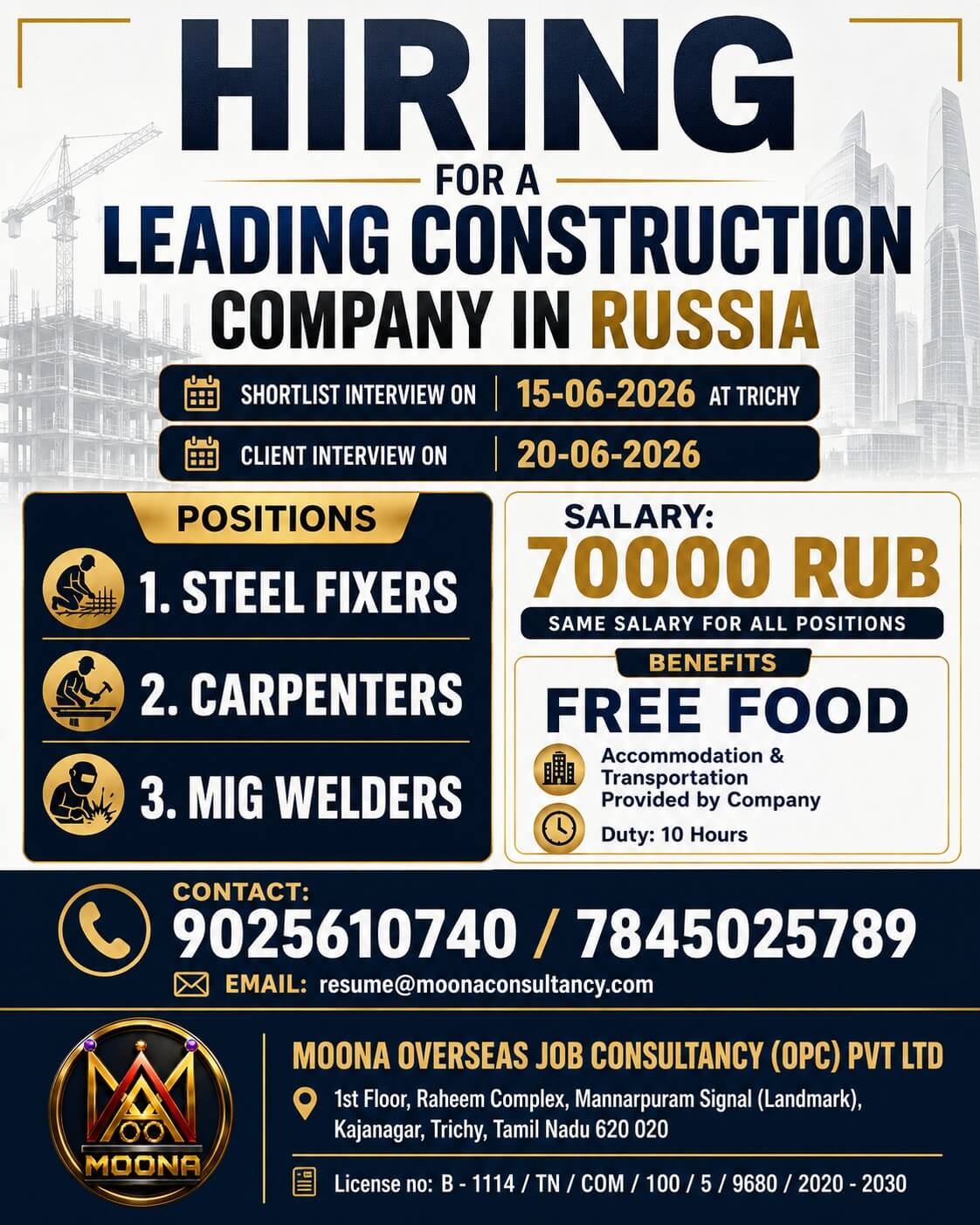 LEADING CONSTRUCTION COMPANY RUSSIA LEADING CONSTRUCTION COMPANY RUSSIA