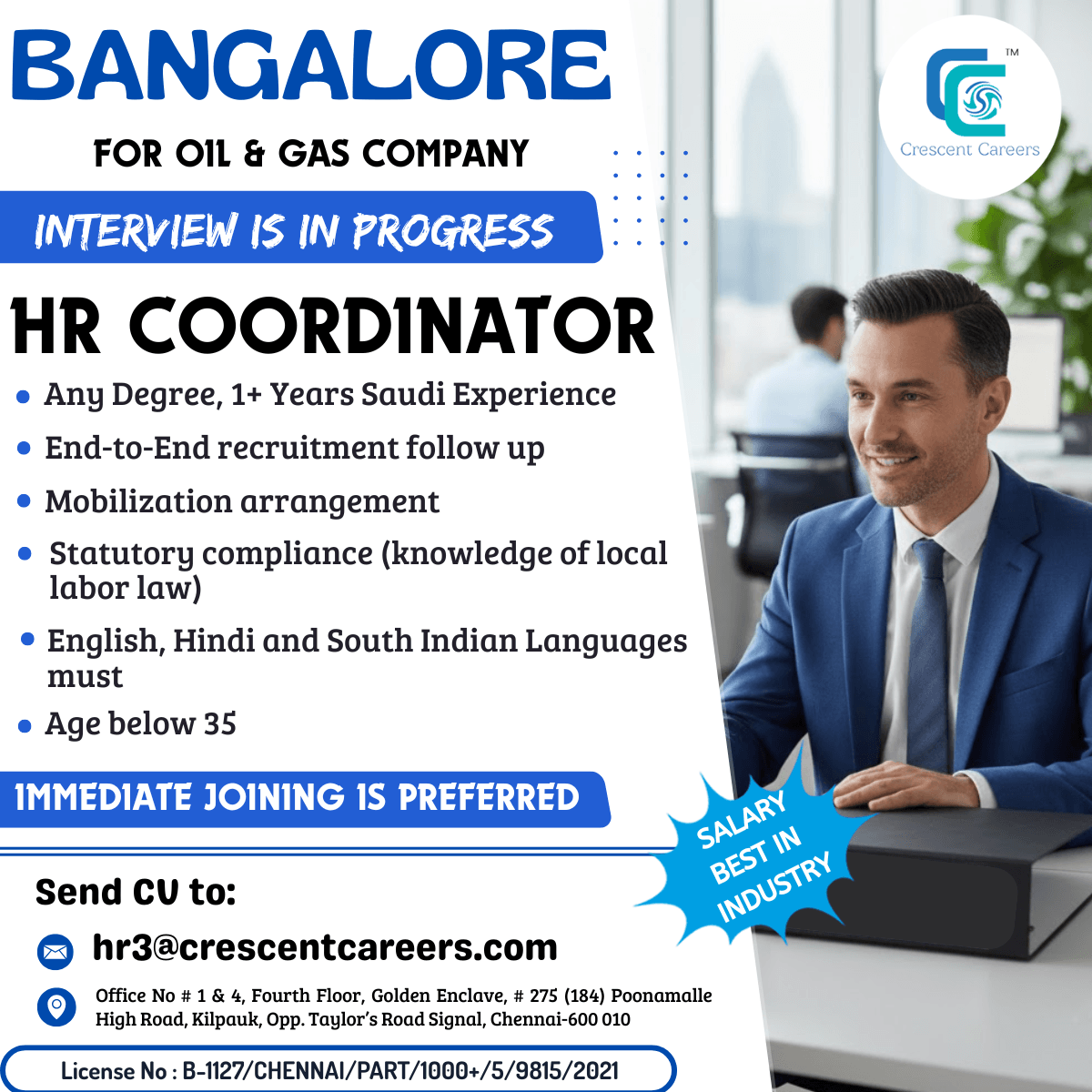 HR COORDINATOR HR COORDINATOR