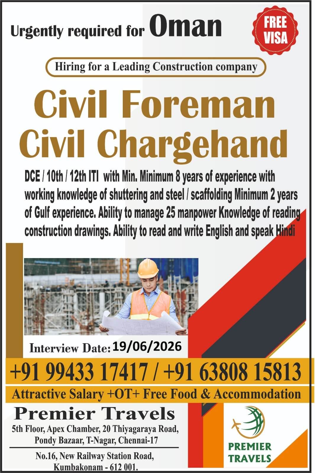 Civil Foreman Civil Foreman