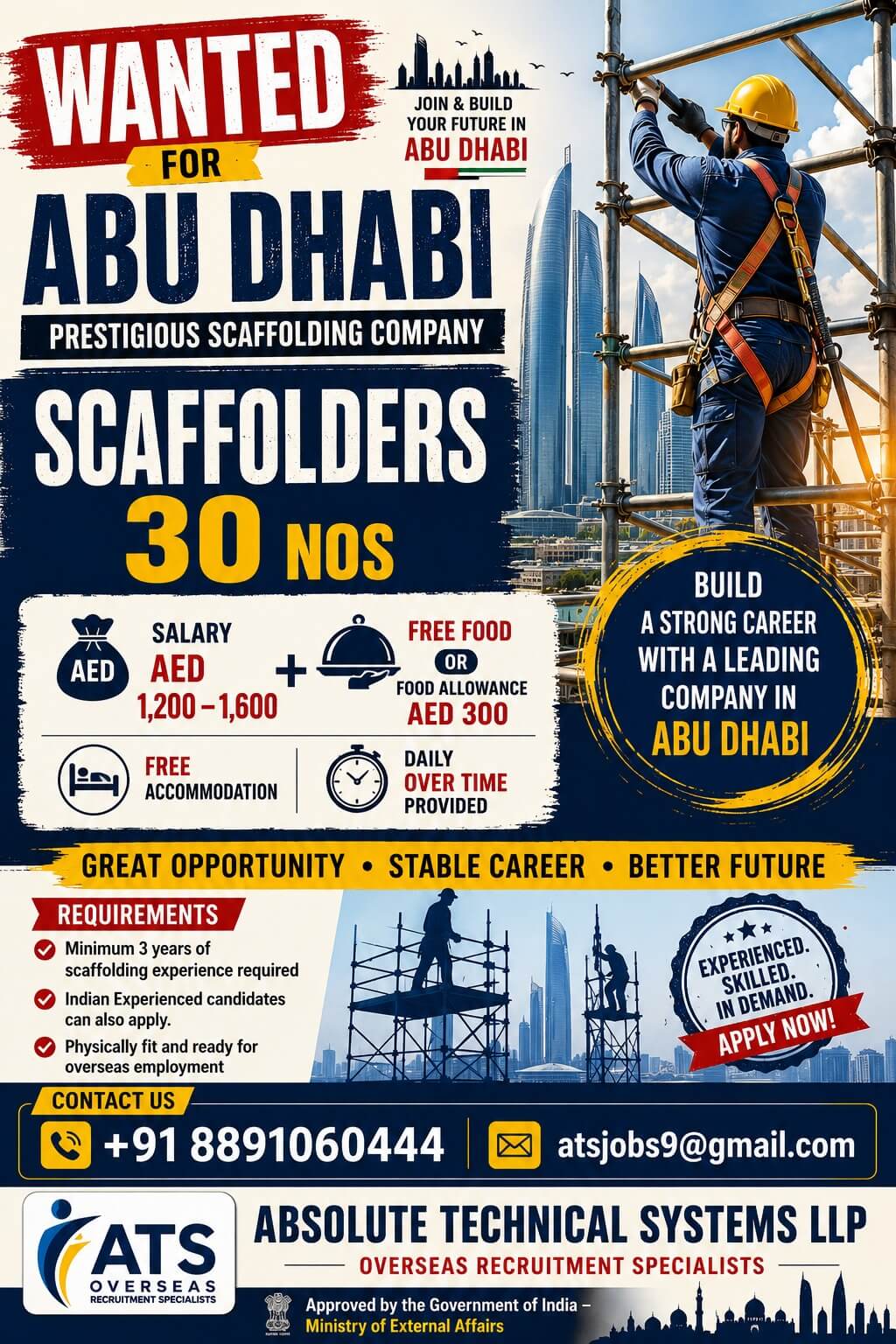 Scaffolders for Abu Dhabi Scaffolders for Abu Dhabi
