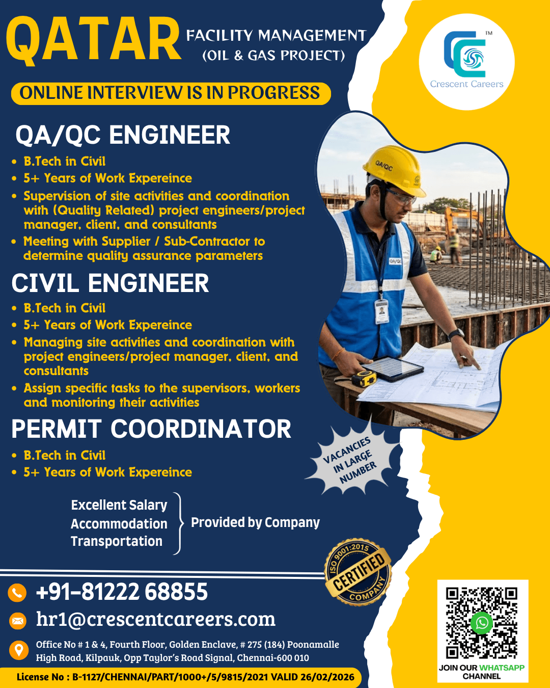 RECRUITMENT FOR QATAR COUNTRY RECRUITMENT FOR QATAR COUNTRY