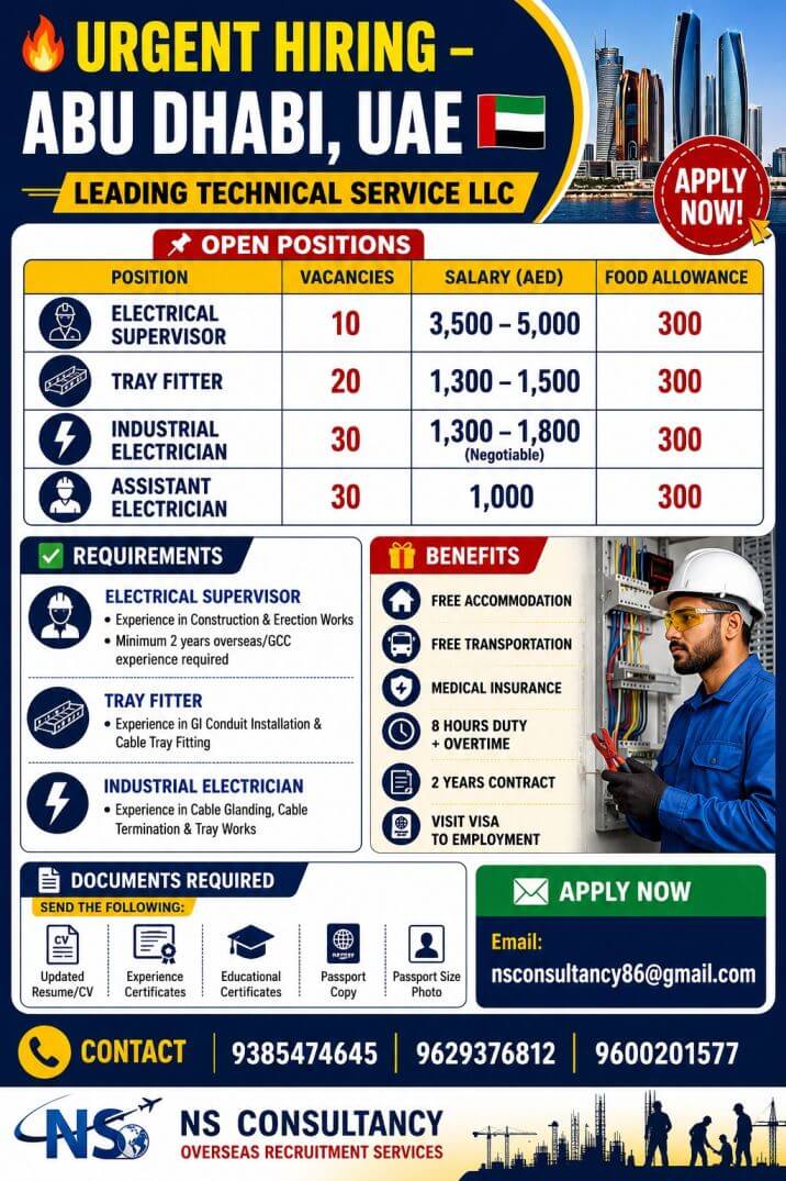 LEADING TECHNICAL SERVICE LLC REQUIREMENT FOR UAE LEADING TECHNICAL SERVICE LLC REQUIREMENT FOR UAE