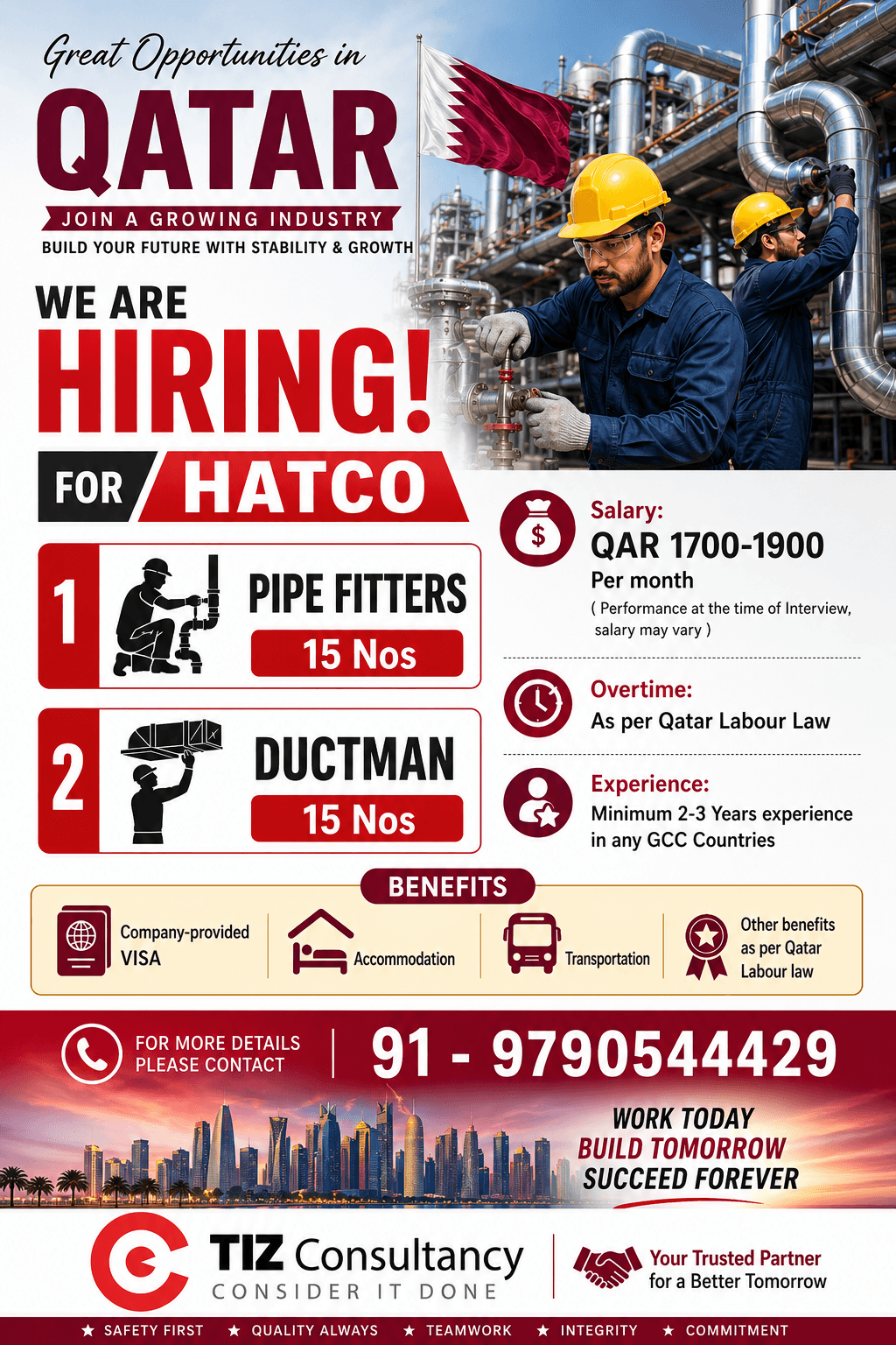 Pipe Fitter & Ductman Pipe Fitter & Ductman