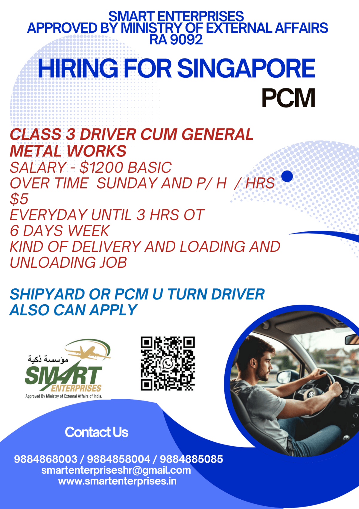 HIRING FOR SINGAPORE HIRING FOR SINGAPORE