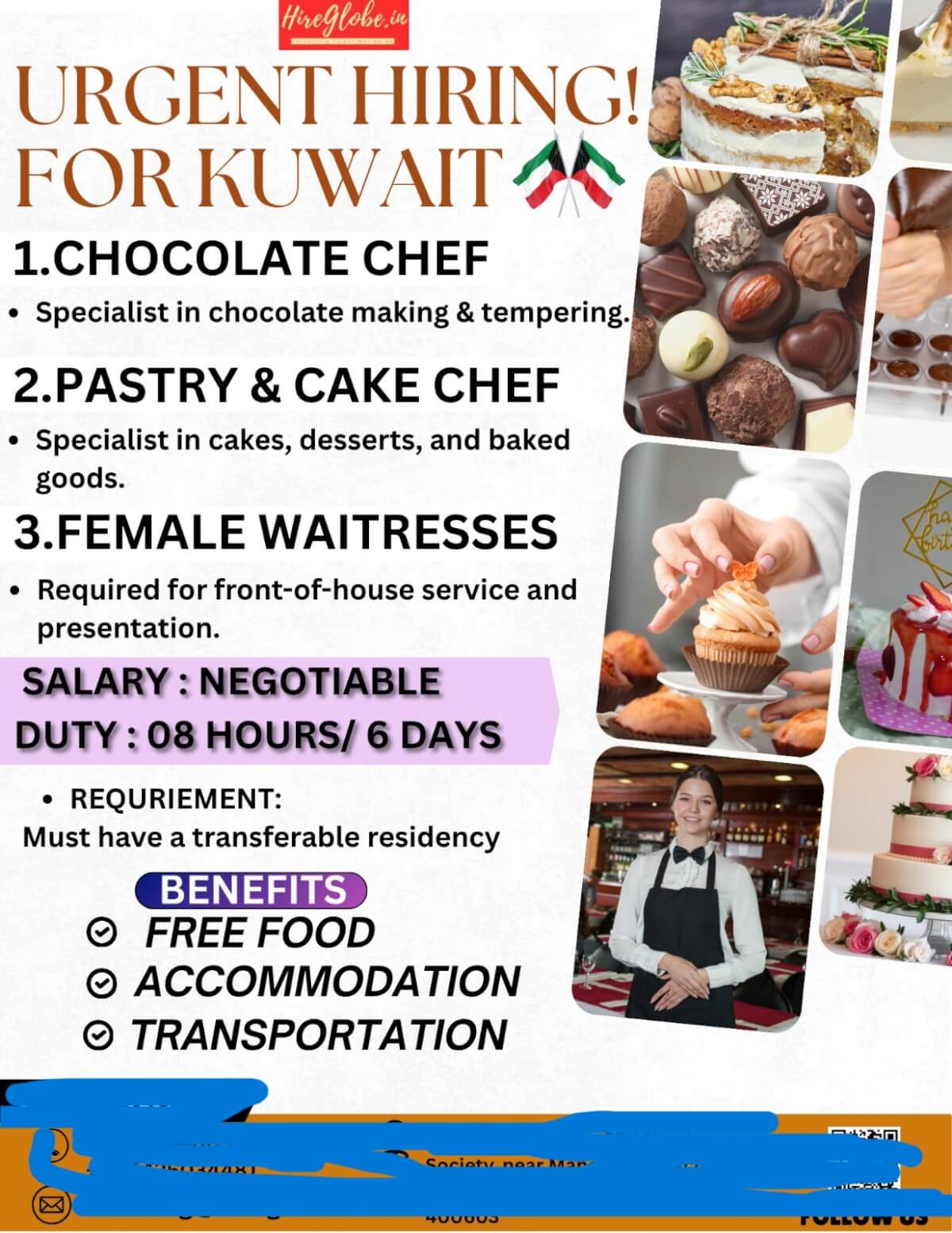 URGENTLY REQUIRED FOR KUWAIT CO.