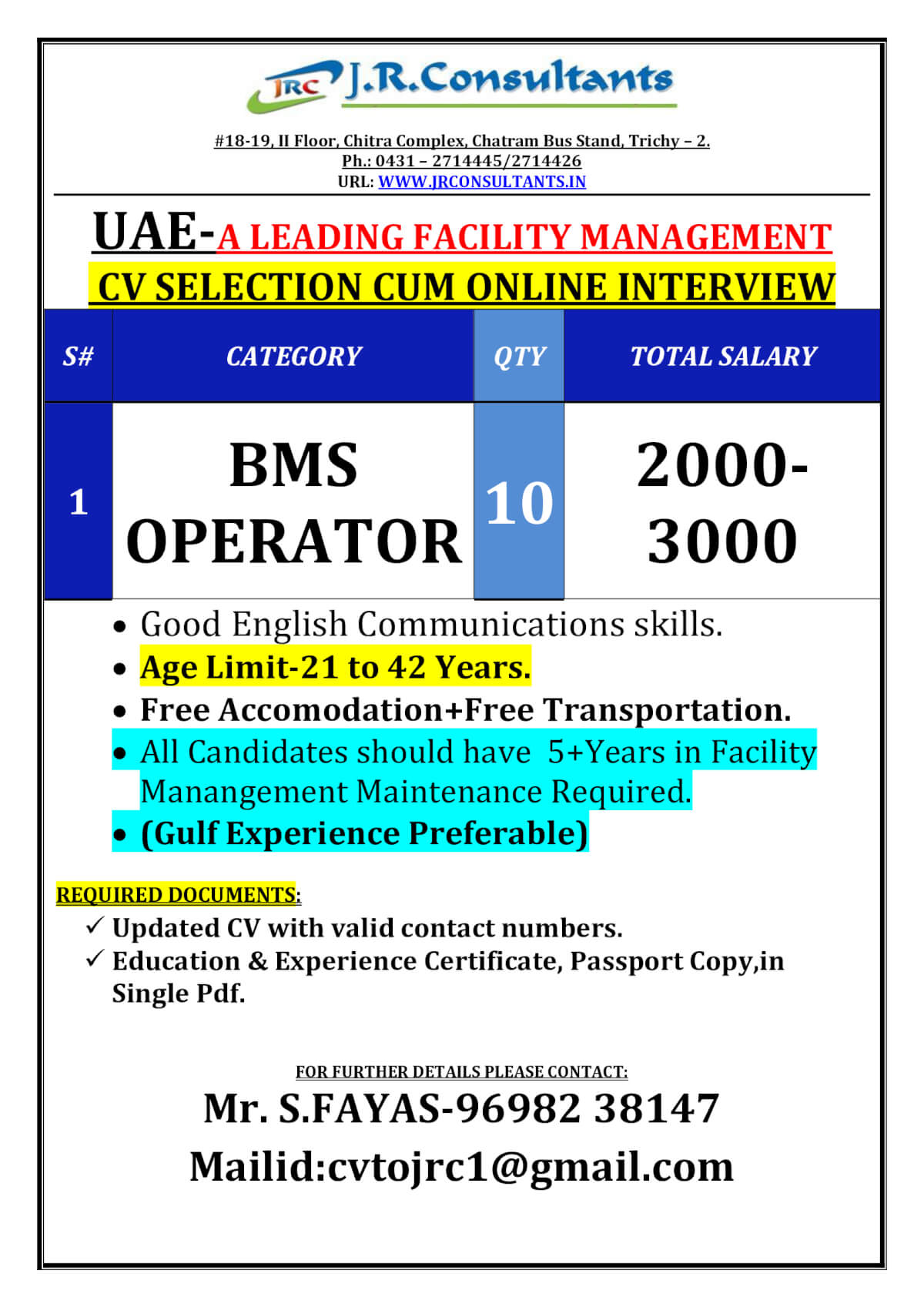 UAE- A LEADING FACILITY MANAGEMENT COMPANY UAE- A LEADING FACILITY MANAGEMENT COMPANY