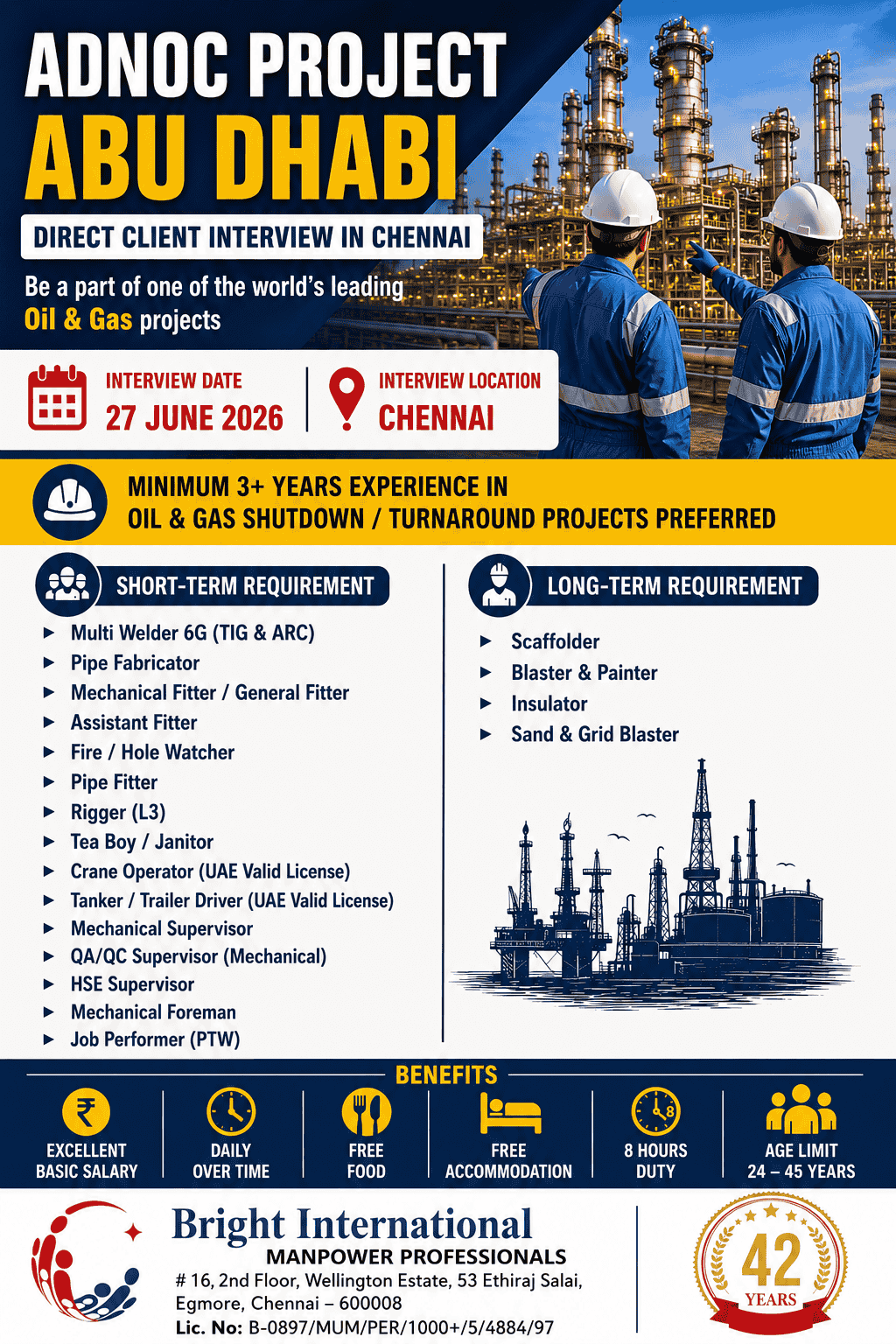 ADNOC PROJECT - Short-term & Long-term ADNOC PROJECT - Short-term & Long-term