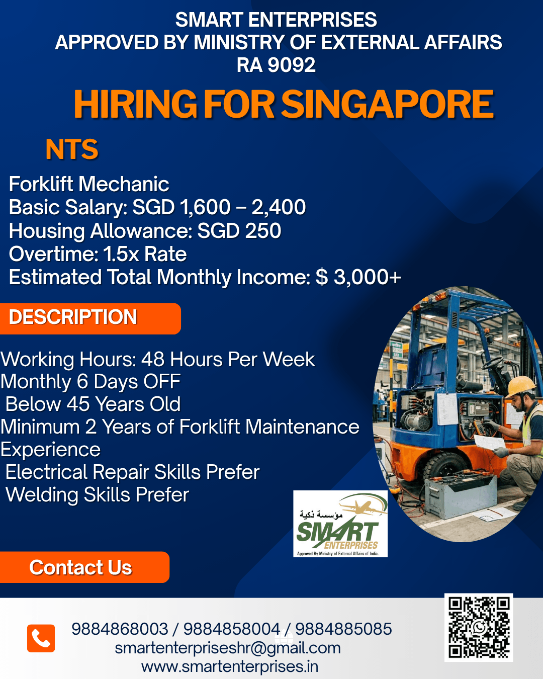 HIRING FOR SINGAPORE HIRING FOR SINGAPORE