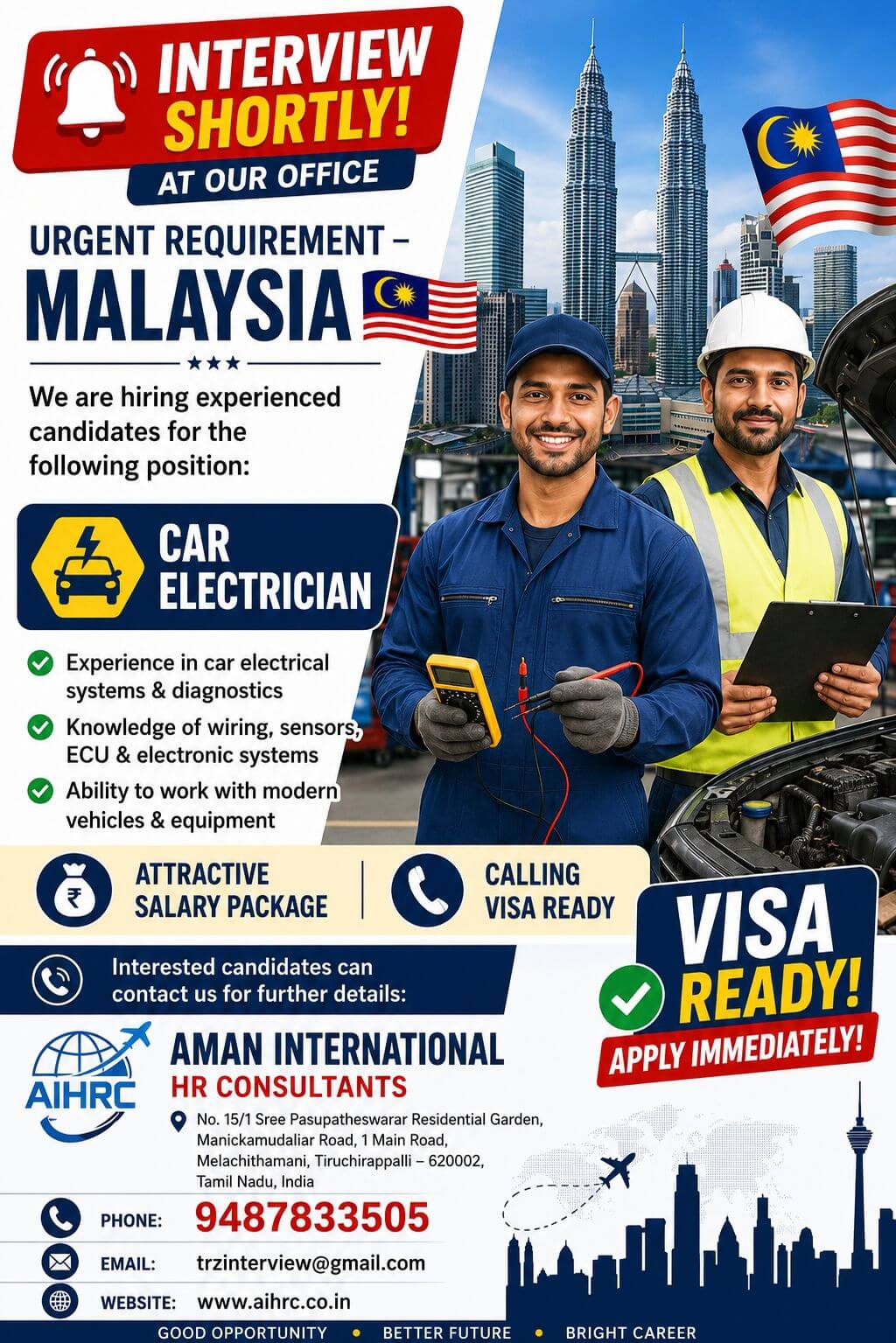 Malaysia – Car Electrician Malaysia – Car Electrician