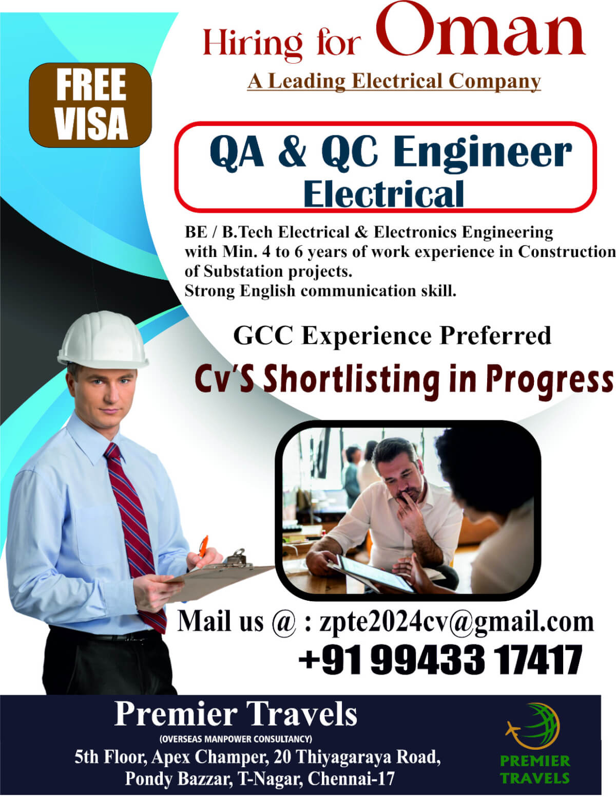 QC Inspector Electrical QC Inspector Electrical