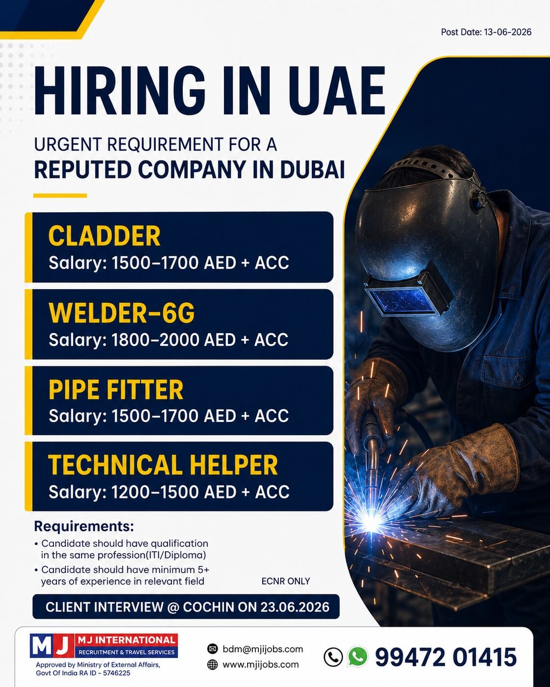 UAE - Direct Client Interview on Cochin UAE - Direct Client Interview on Cochin