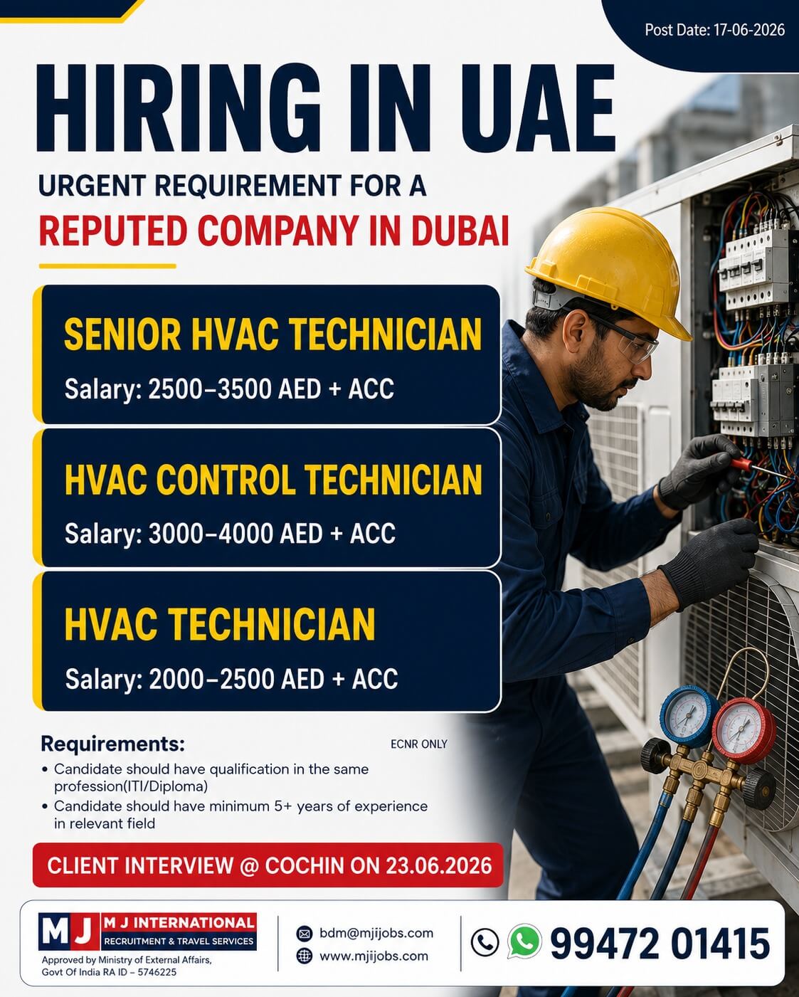 UAE - Direct Client Interview on Cochin UAE - Direct Client Interview on Cochin