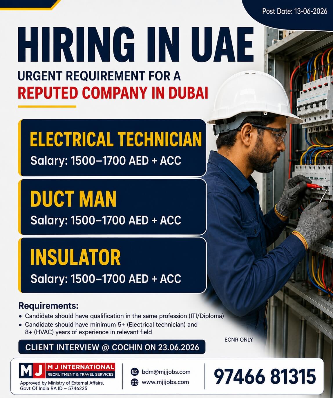 UAE - Direct Client Interview on Cochin UAE - Direct Client Interview on Cochin