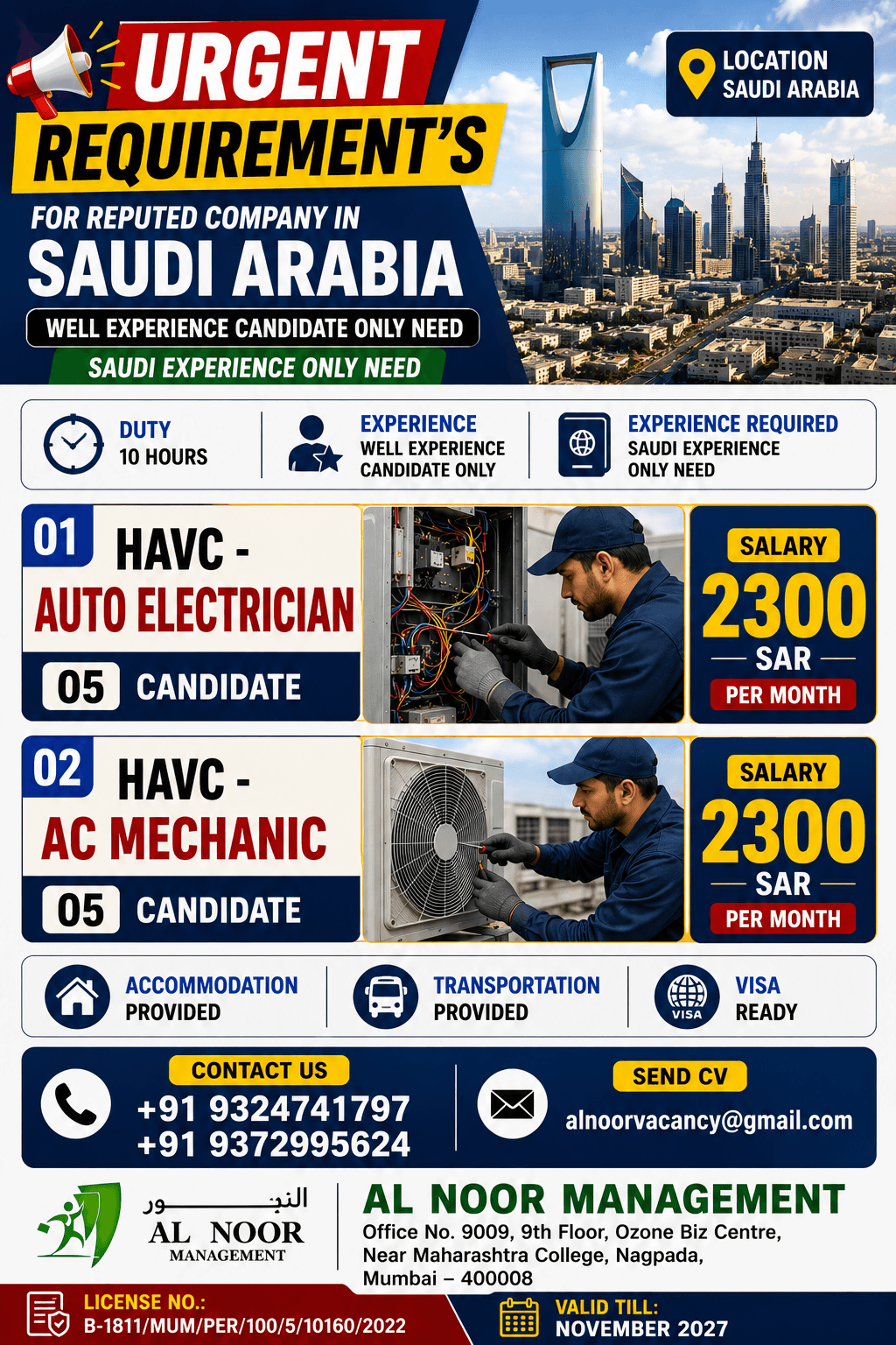 URGENT REQUIREMENT'S URGENT REQUIREMENT'S