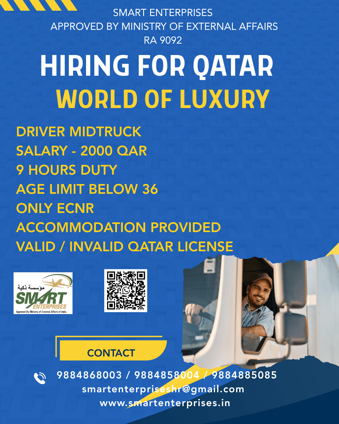 HIRING FOR QATAR HIRING FOR QATAR