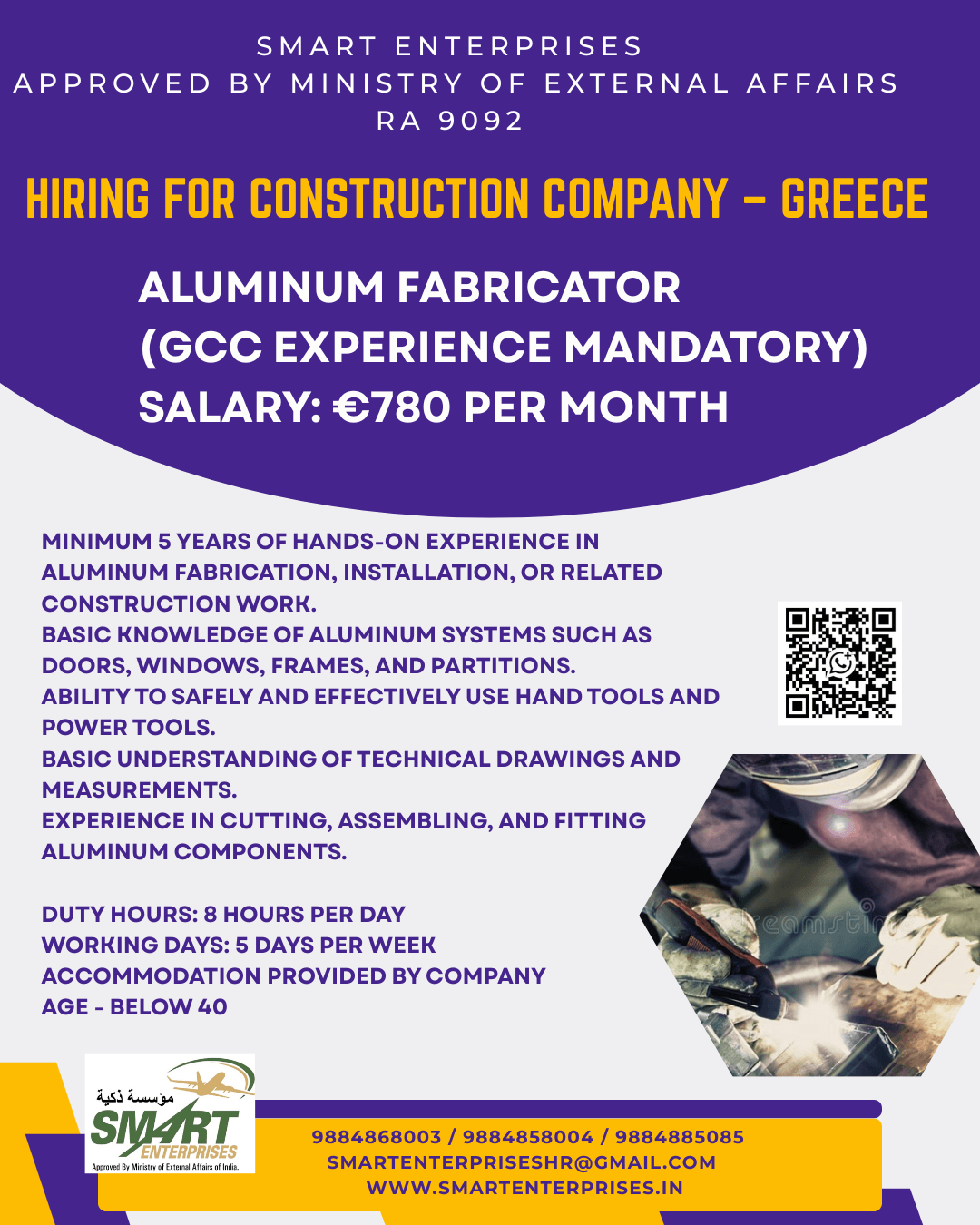 HIRING FOR GREECE HIRING FOR GREECE