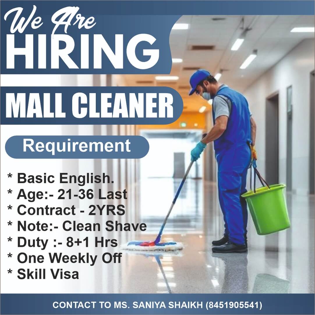 URGENT HIRING FOR SAUDI ARABIA URGENT HIRING FOR SAUDI ARABIA