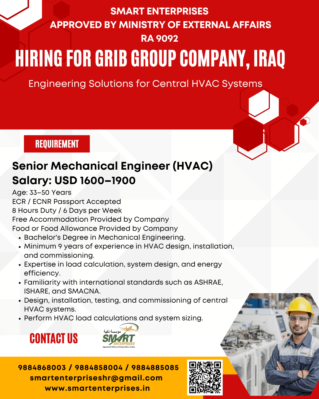 HIRING FOR IRAQ HIRING FOR IRAQ