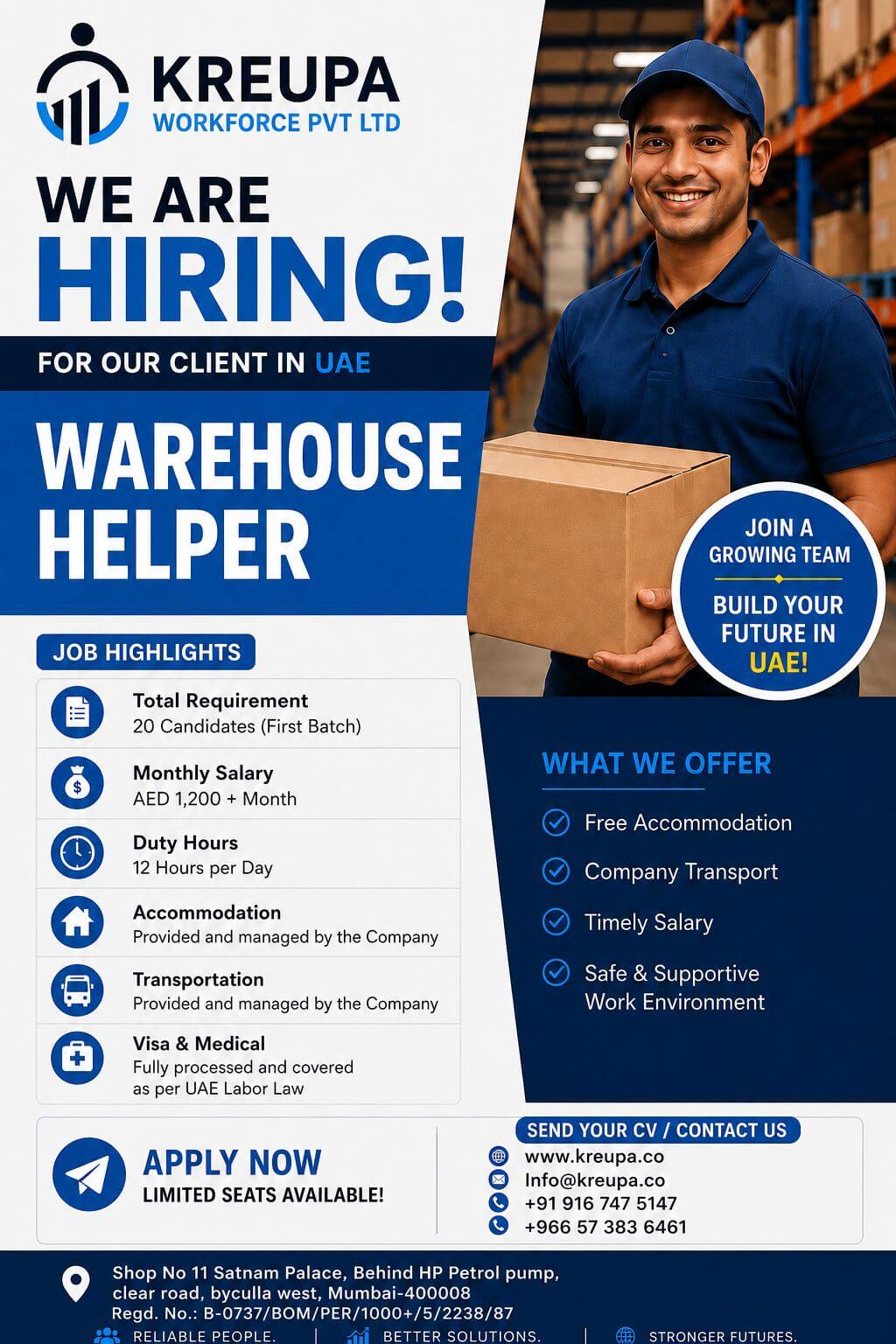 HIRING FOR LEADING COMPANY IN UAE HIRING FOR LEADING COMPANY IN UAE