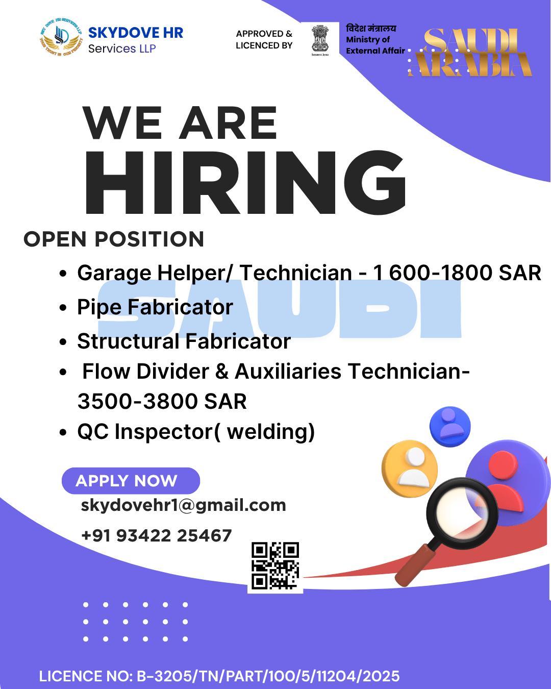 GET YOUR JOB AT SAUDI ARABIA!!!