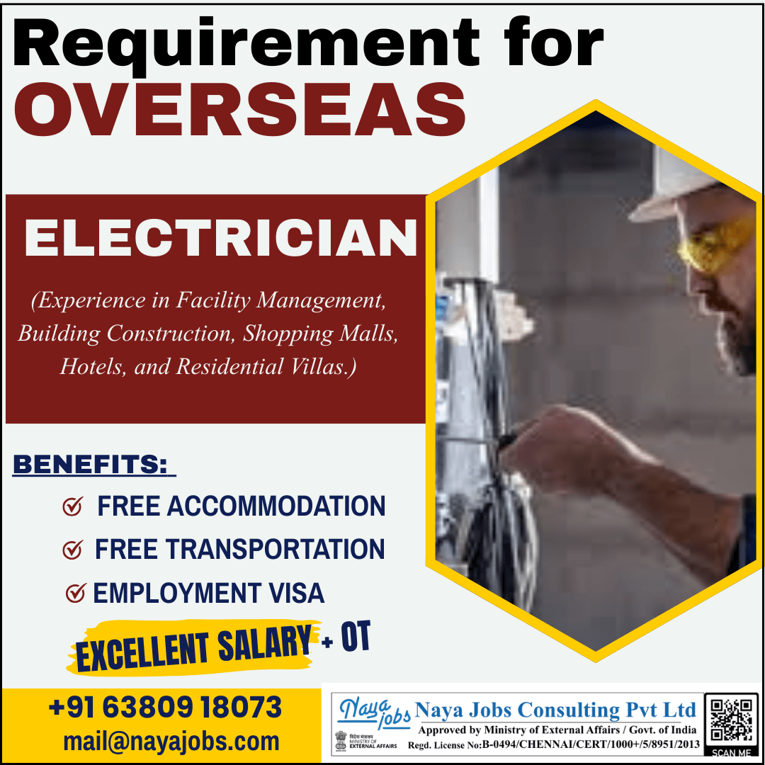 Urgent Recruitment for construction project job in Germany