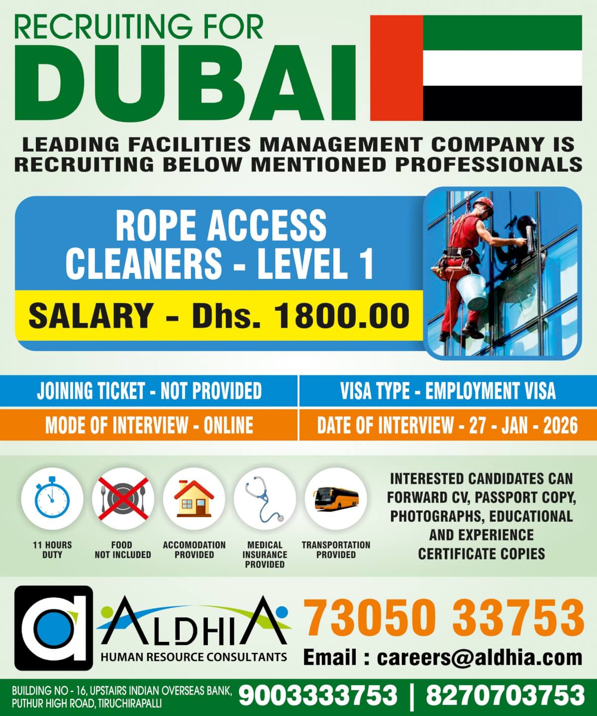 Hiring for Dubai - Immediate visa - +91 73050 33753 Hiring for Dubai - Immediate visa - +91 73050 33753