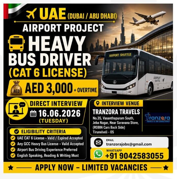AIRPORT HEAVY BUS DRIVER