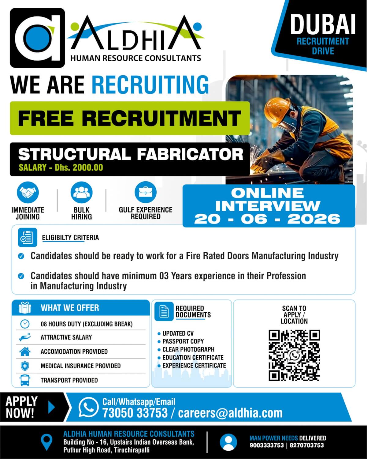 Client Interview for Dubai - 20-06-2026 and 23-06-2026